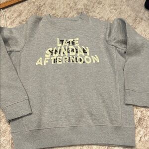 Late Sunday afternoon made in Venice heavy sweatshirt new with tags extra small